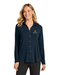 Image of LADIES Port Authority Luxe Knit Button Tunic - LK5602_2Clr