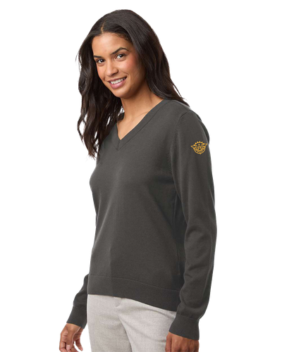 LADIES Devon & Jones New Classics V-Neck Sweater - DG445W_Gold image thumbnail LADIES Devon & Jones New Classics V-Neck Sweater - DG445W_Gold image thumbnail