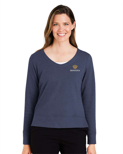 LADIES Devon & Jones New Classics Charleston Pullover - DG482W_2Clr image thumbnail