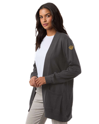 Image of LADIES Devon & Jones New Classics Open Cardigan Sweater - DG447W_Gold