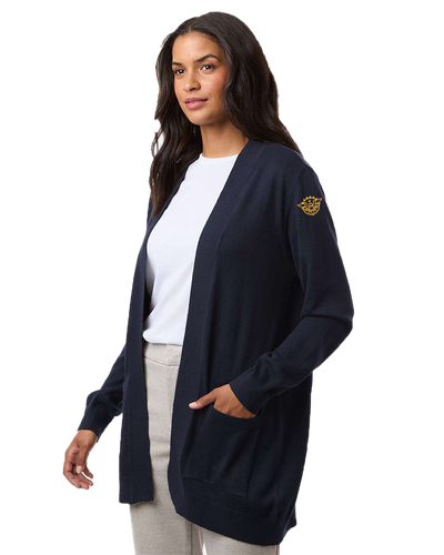 LADIES Devon & Jones New Classics Open Cardigan Sweater - DG447W_Gold image thumbnail
