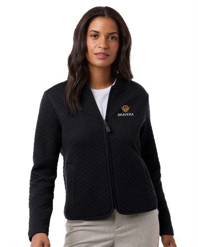 LADIES Devon & Jones Berkeley Textured Full Zip - DG740W_2Clr image thumbnail
