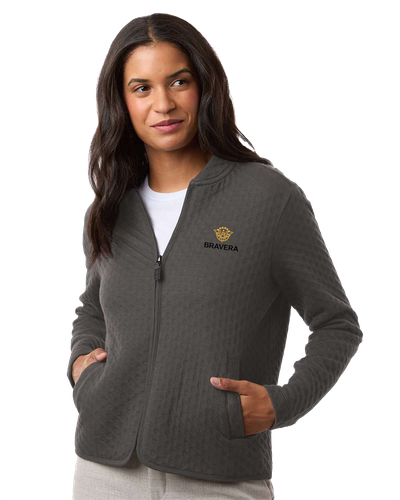LADIES Devon & Jones Berkeley Textured Full Zip - DG740W_2Clr image thumbnail