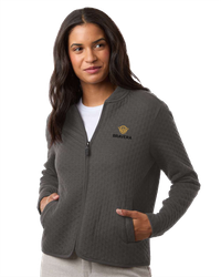 Image of LADIES Devon & Jones Berkeley Textured Full Zip - DG740W_2Clr