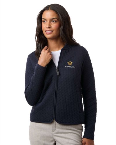 LADIES Devon & Jones Berkeley Textured Full Zip - DG740W_2Clr image thumbnail