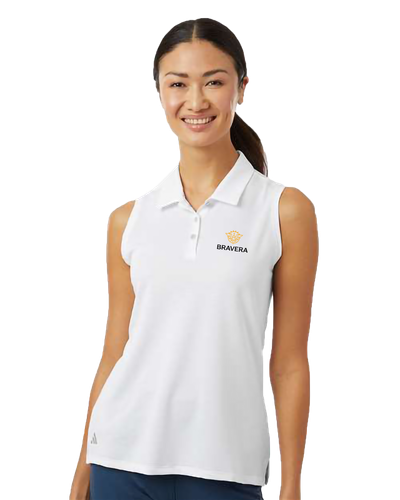 LADIES Adidas Ottoman Sleeveless Polo - A1005_2Clr image thumbnail
