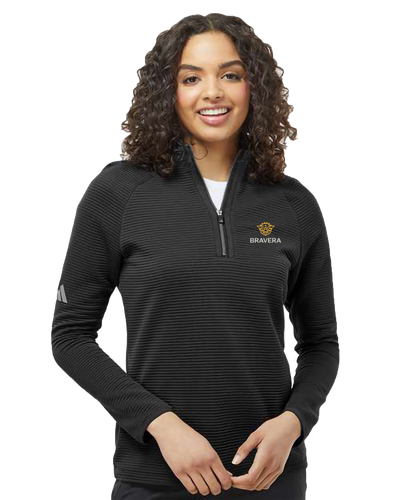 LADIES Adidas Spacer 1/4 Zip - A589_2Clr image thumbnail