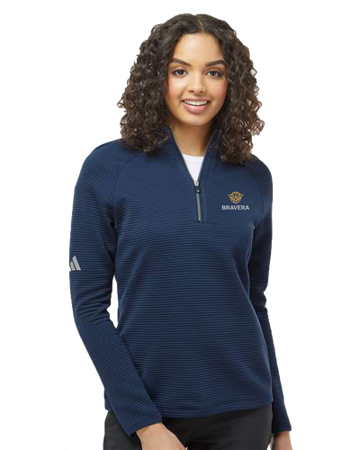 LADIES Adidas Spacer 1/4 Zip - A589_2Clr image thumbnail