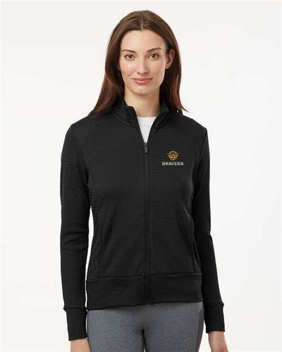 LADIES Adidas Ultimate365 Textured Full Zip - A1007_2Clr image thumbnail