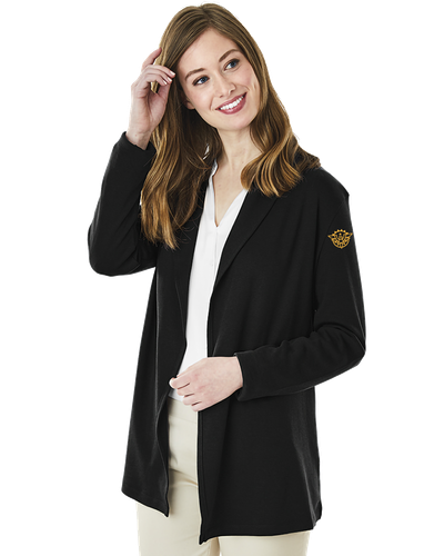 LADIES Charles River Cardigan Wrap - 5555_Gold image thumbnail