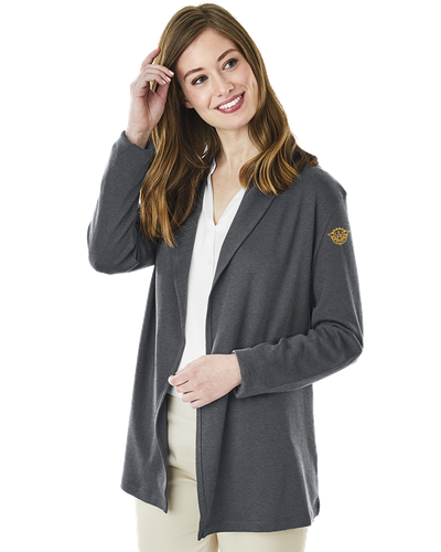 LADIES Charles River Cardigan Wrap - 5555_Gold image thumbnail