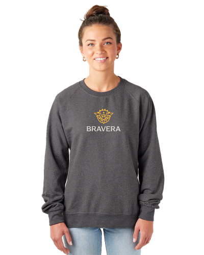 LADIES Enza Midweight PFC Crew - EZ325 2Clr Front image thumbnail
