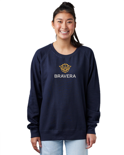 LADIES Enza Midweight PFC Crew - EZ325 2Clr Front image thumbnail