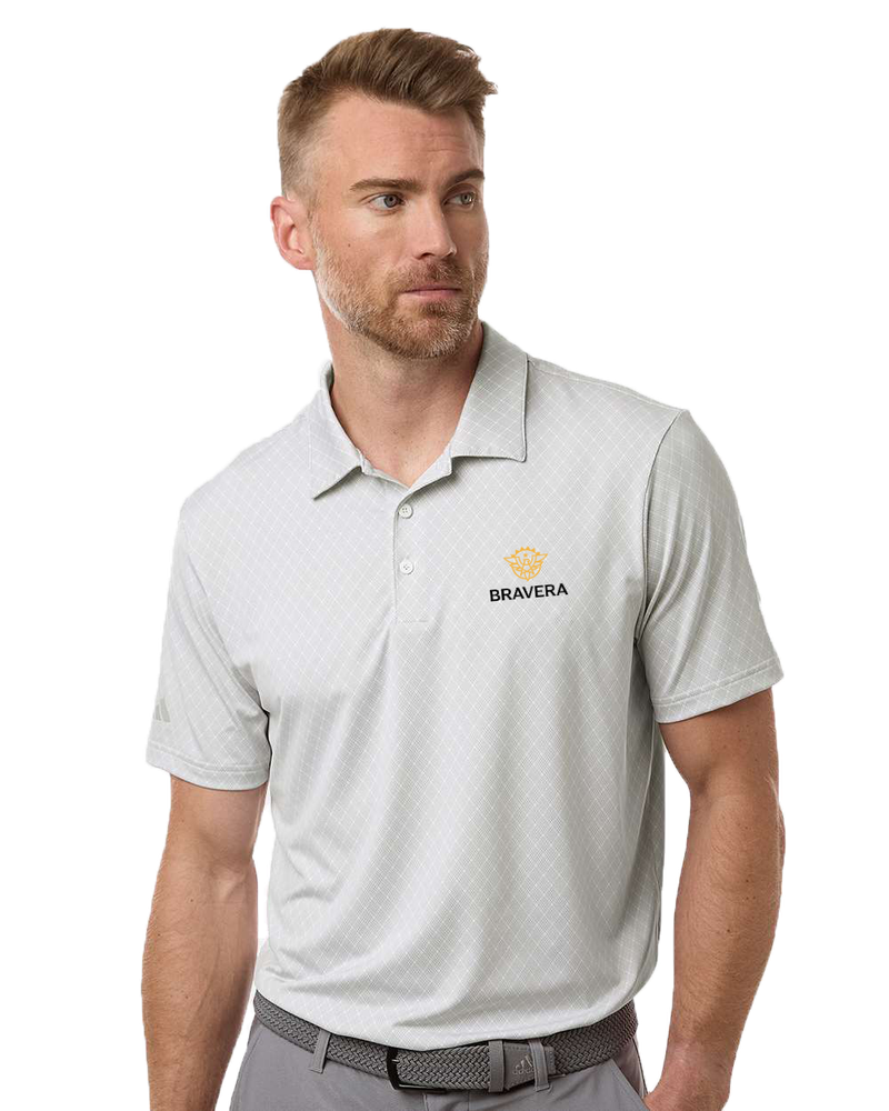 MEN'S Adidas 4-Way Stretch Printed Polo - A716_2Clr primary image