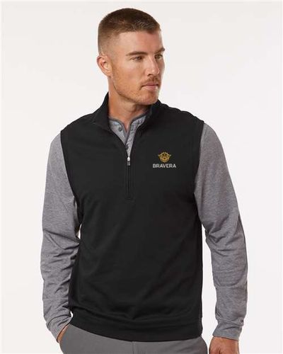MEN'S Adidas Club 1/4 Zip Vest - A599_2Clr image thumbnail
