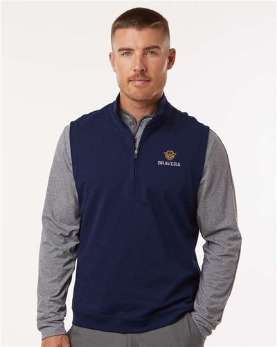 MEN'S Adidas Club 1/4 Zip Vest - A599_2Clr image thumbnail