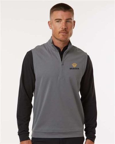 MEN'S Adidas Club 1/4 Zip Vest - A599_2Clr image thumbnail