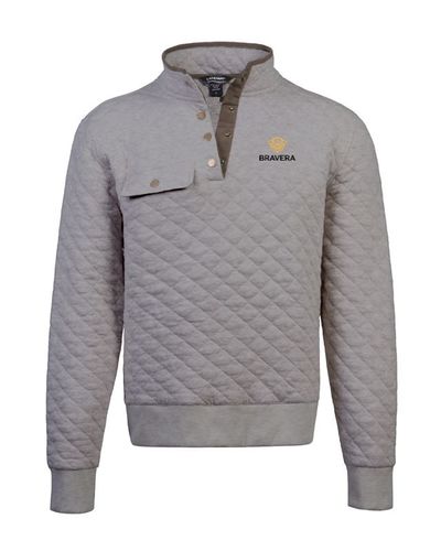 MEN'S Landway Riverton Quilted Snap Pullover - CF-63_2Clr image thumbnail