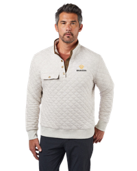 Image of MEN'S Landway Riverton Quilted Snap Pullover - CF-63_2Clr