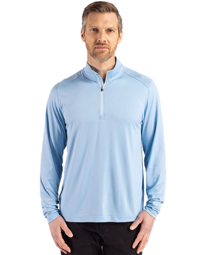 MEN'S Cutter & Buck Coastline Eco Epic Comfort Recycled 1/4 Zip - MCK01347_1Clr image thumbnail