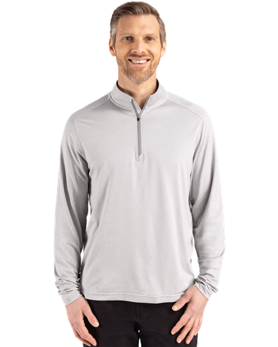 MEN'S Cutter & Buck Coastline Eco Epic Comfort Recycled 1/4 Zip - MCK01347_1Clr image thumbnail