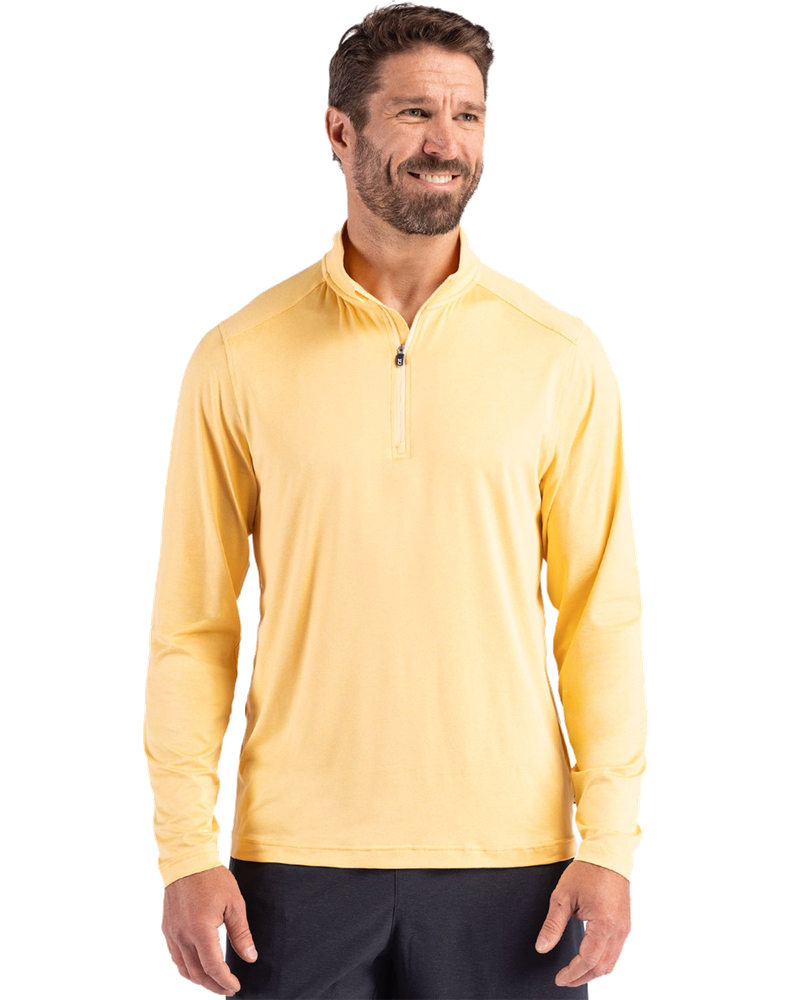MEN'S Cutter & Buck Coastline Eco Epic Comfort Recycled 1/4 Zip - MCK01347_1Clr primary image