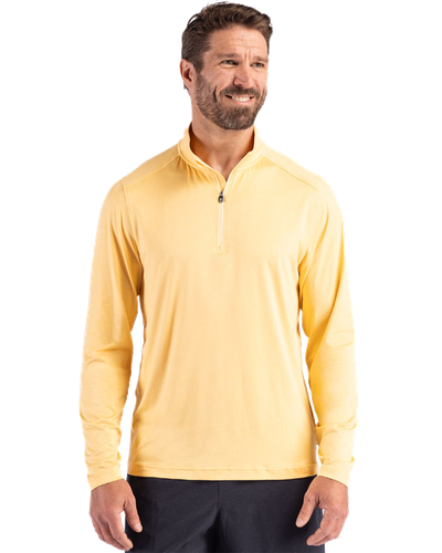 MEN'S Cutter & Buck Coastline Eco Epic Comfort Recycled 1/4 Zip - MCK01347_1Clr image thumbnail
