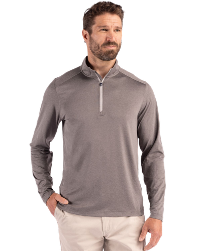 MEN'S Cutter & Buck Coastline Eco Epic Comfort Recycled 1/4 Zip - MCK01347_1Clr image thumbnail