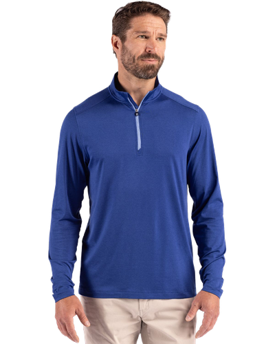 MEN'S Cutter & Buck Coastline Eco Epic Comfort Recycled 1/4 Zip - MCK01347_1Clr image thumbnail