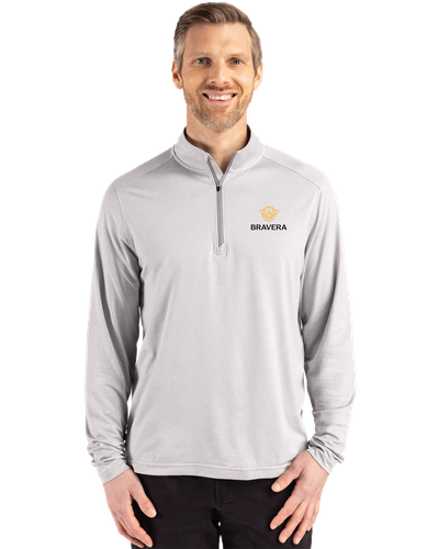 MEN'S Cutter & Buck Coastline Eco Epic Comfort Recycled 1/4 Zip - MCK01347_2Clr image thumbnail