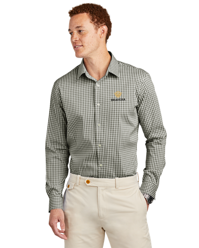 MEN'S Brooks Brothers Tech Stretch Patterned Shirt - BB18006_2Clr image thumbnail MEN'S Brooks Brothers Tech Stretch Patterned Shirt - BB18006_2Clr image thumbnail