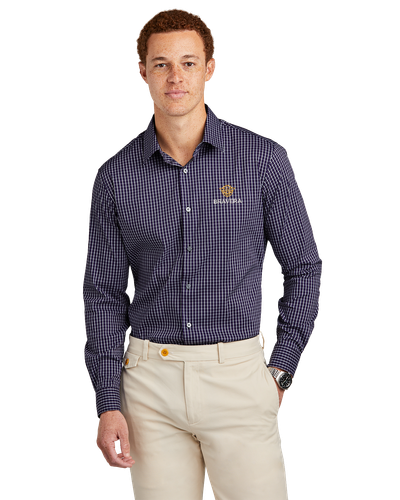 MEN'S Brooks Brothers Tech Stretch Patterned Shirt - BB18006_2Clr image thumbnail MEN'S Brooks Brothers Tech Stretch Patterned Shirt - BB18006_2Clr image thumbnail
