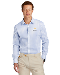 Image of MEN'S Brooks Brothers Tech Stretch Patterned Shirt - BB18006_2Clr
