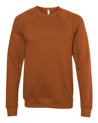 UNISEX Bella Sponge Fleece Raglan Crewneck Sweatshirt - 3901_1Clr image thumbnail