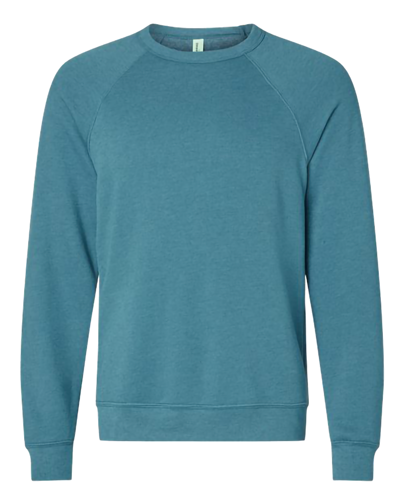 UNISEX Bella Sponge Fleece Raglan Crewneck Sweatshirt - 3901_1Clr primary image