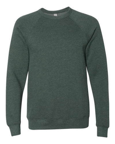 UNISEX Bella Sponge Fleece Raglan Crewneck Sweatshirt - 3901_1Clr image thumbnail