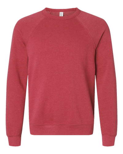 UNISEX Bella Sponge Fleece Raglan Crewneck Sweatshirt - 3901_1Clr image thumbnail