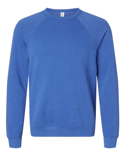 UNISEX Bella Sponge Fleece Raglan Crewneck Sweatshirt - 3901_1Clr image thumbnail