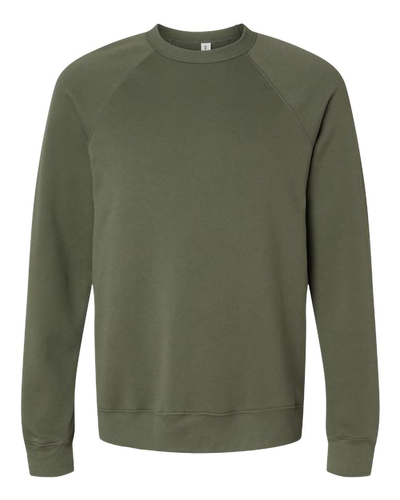 UNISEX Bella Sponge Fleece Raglan Crewneck Sweatshirt - 3901_1Clr image thumbnail