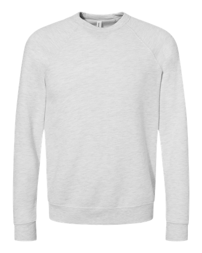 UNISEX Bella Sponge Fleece Raglan Crewneck Sweatshirt - 3901_1Clr Front image thumbnail