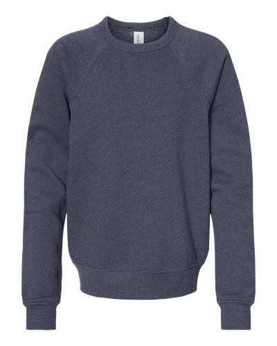 UNISEX Bella Sponge Fleece Raglan Crewneck Sweatshirt - 3901_1Clr Front image thumbnail