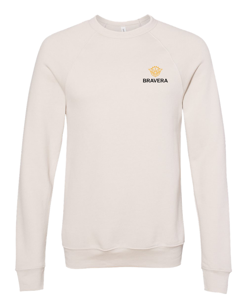 UNISEX Bella Sponge Fleece Raglan Crewneck Sweatshirt - 3901_2Clr primary image