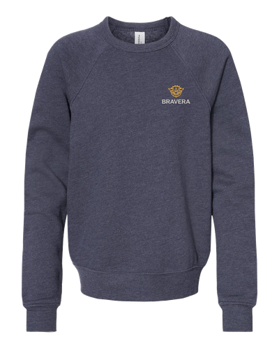 UNISEX Bella Sponge Fleece Raglan Crewneck Sweatshirt - 3901_2Clr image thumbnail