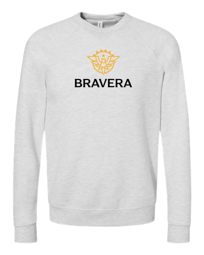 UNISEX Bella Sponge Fleece Raglan Crewneck Sweatshirt - 3901_2Clr Front image thumbnail