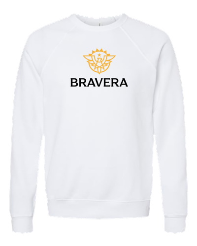 UNISEX Bella Sponge Fleece Raglan Crewneck Sweatshirt - 3901_2Clr Front image thumbnail