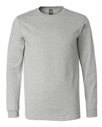 UNISEX Bella Heather CVC Long Sleeve Tee - 3501CVC_1Clr image thumbnail
