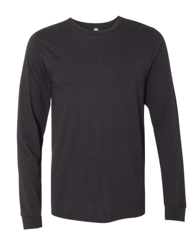 UNISEX Bella Heather CVC Long Sleeve Tee - 3501CVC_1Clr image thumbnail