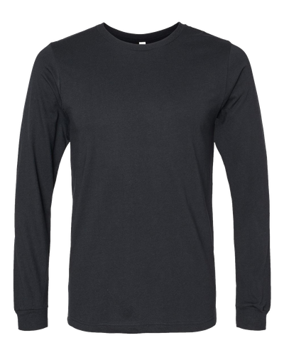 UNISEX Bella Heather CVC Long Sleeve Tee - 3501CVC_1Clr image thumbnail