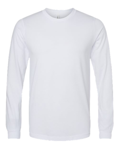 UNISEX Bella Heather CVC Long Sleeve Tee - 3501CVC_1Clr image thumbnail