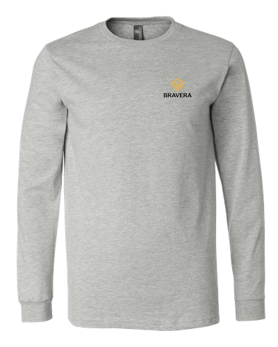 UNISEX Bella Heather CVC Long Sleeve Tee - 3501CVC_2Clr image thumbnail
